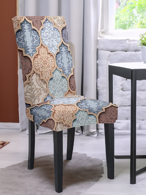 Multicolor Diamonds Chair Covers